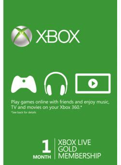 Xbox LIVE Gold 1 месяц (Пробная) Карта подписки